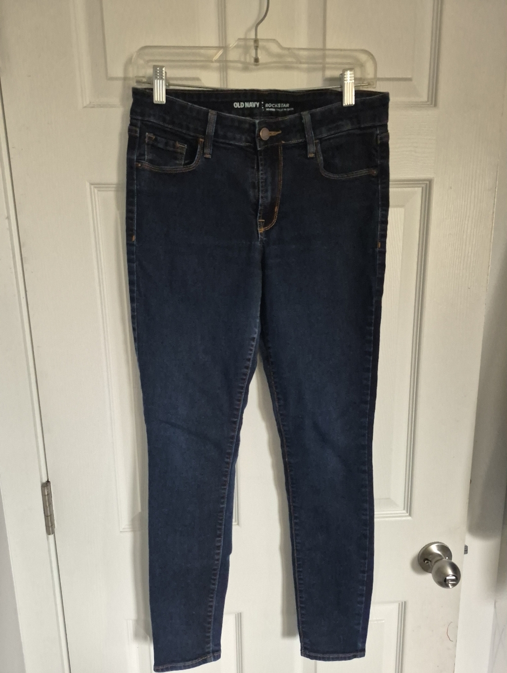 Old Navy Women's Dark Blue Skinny Jeans